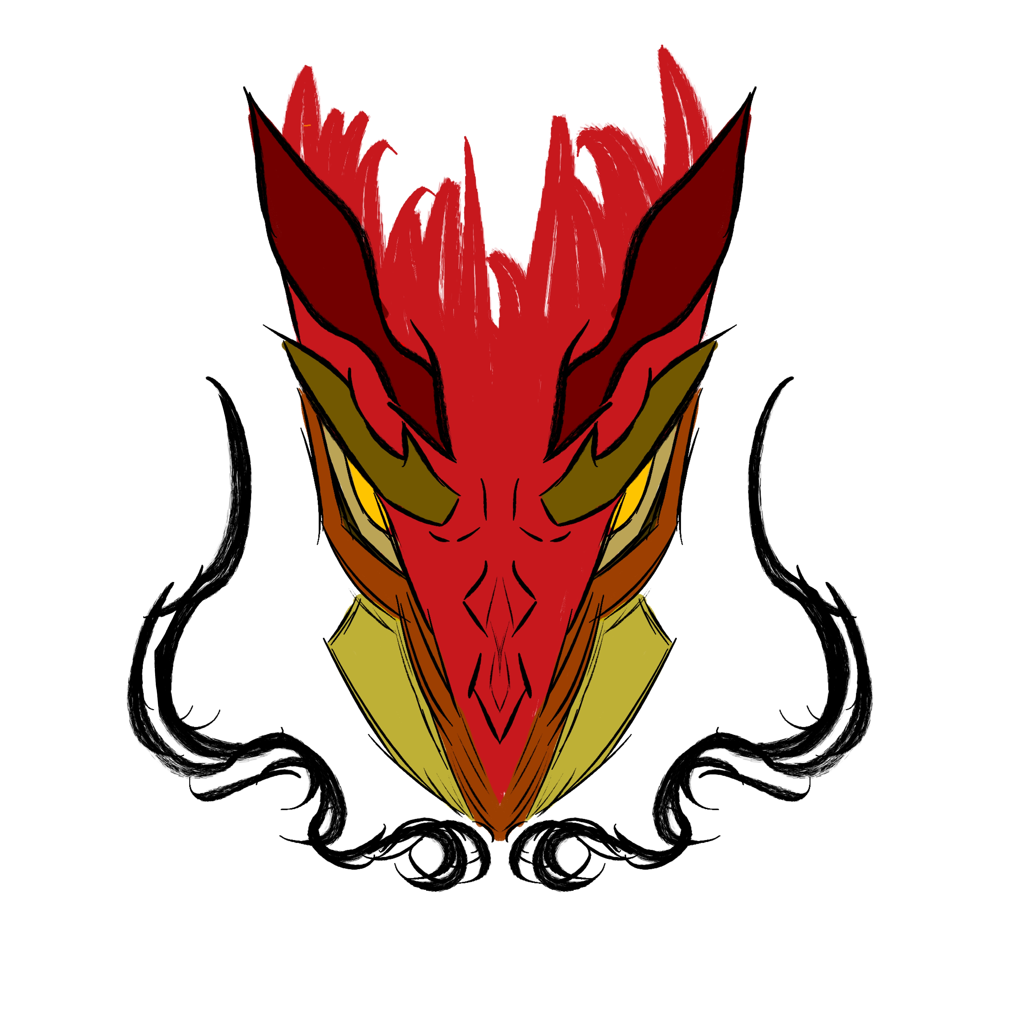 A dragon's head.